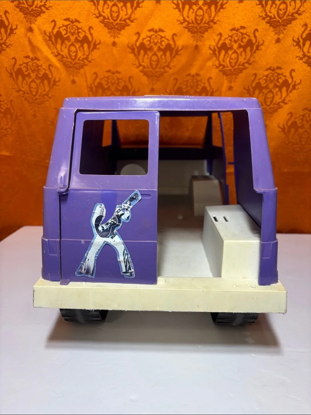 Vintage 1984 Elvis Presley Tour Van Plastic Toy - Lapin Products Memorabilia